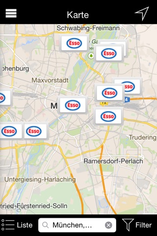 Esso Fuel Finder screenshot 2