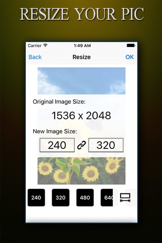 Resizer - Photo & Image Editor screenshot 2