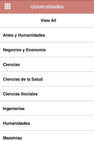 Universidades University Apps screenshot 2