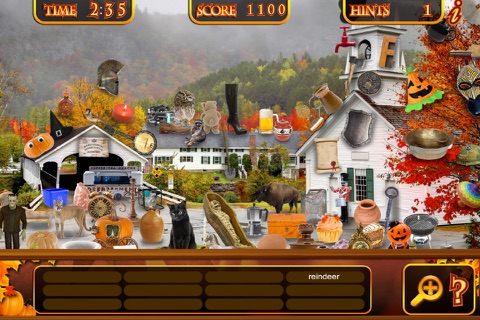 Fall Autumn Harvest - Hidden Object Spot and Find Objects Differences Halloween Game screenshot 2