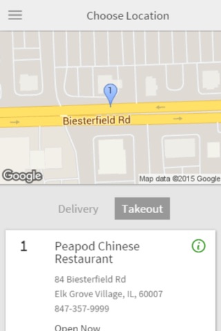Peapod Chinese Restaurant screenshot 2