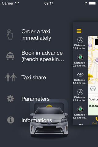Taxiloc screenshot 2