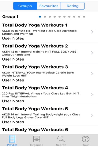 Total Body Yoga Workouts screenshot 2