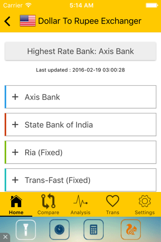 NRI Money 2 India Currency Exchanger screenshot 3