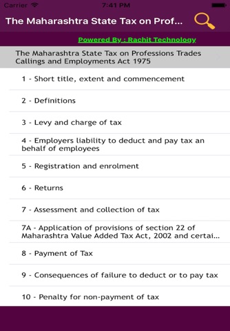 The Maharashtra State Tax Act 1975 screenshot 3