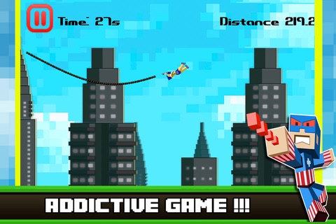 Blockhead Swing Escape screenshot 3