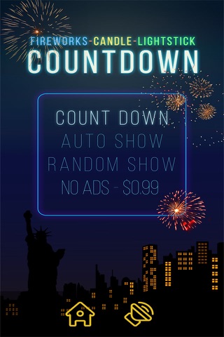 New Year Countdown vs Firework Arcade & Candle screenshot 2