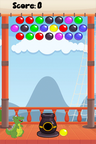 Dinosaur Bubble Shooter - Addictive Puzzle Action Game screenshot 2