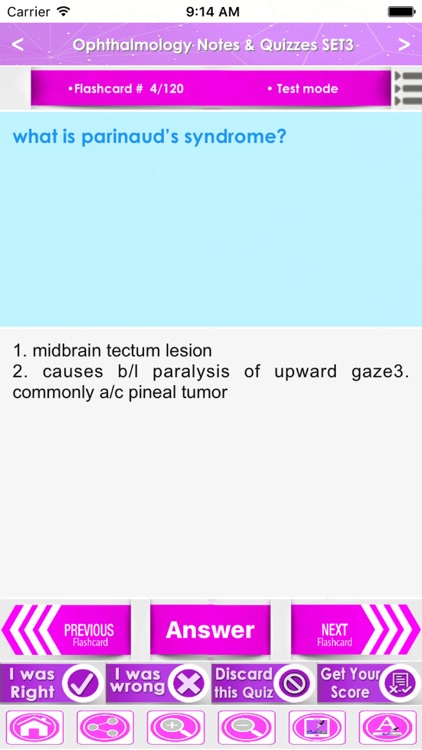 Ophthalmology 6200 Study Note & Quiz