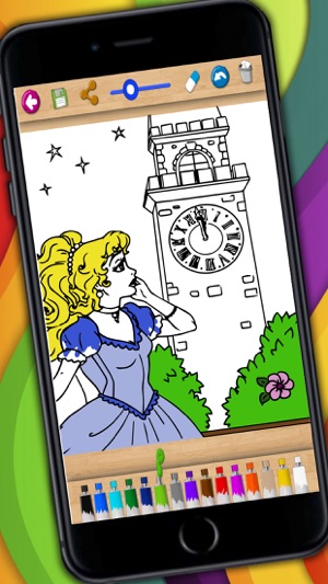 Cinderella Coloring book & Paint classic