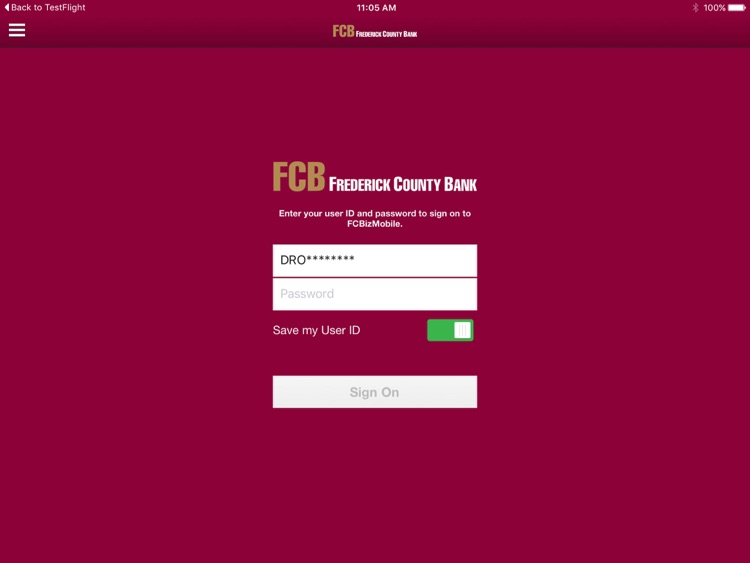 FCBMD Business Mobile for iPad