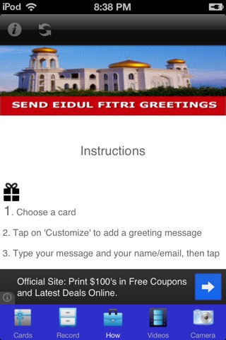 Eid Mubarak & Hari Raya Aidil Fitri Greeting Cards screenshot 4