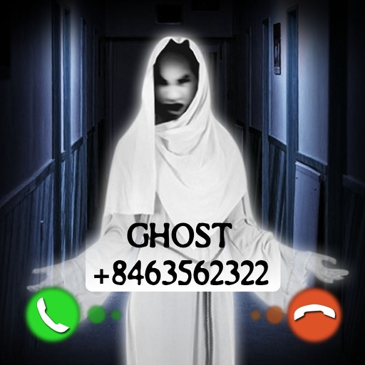 Fake Video Call Ghost Joke Icon