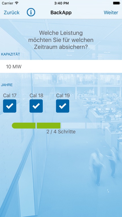 RWE BackApp