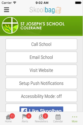 St Joseph's School Coleraine - Skoolbag screenshot 4