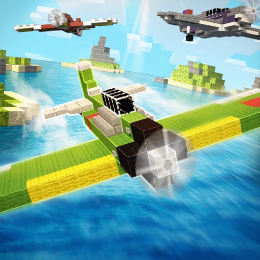 BlockWorld War Racer | Aircraft Battle Game For Free icon