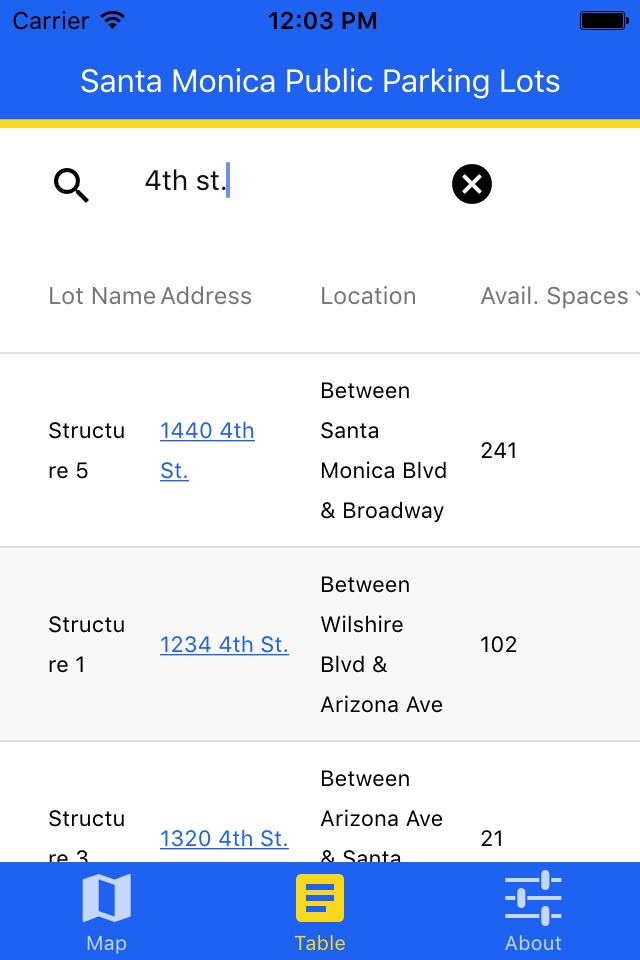 Santa Monica Parking: Public Garage and Lot Status screenshot 4
