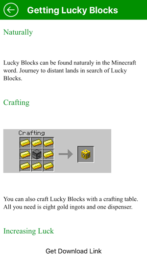 ‎New Lucky Block Mod for Minecraft Game Free on the App Store