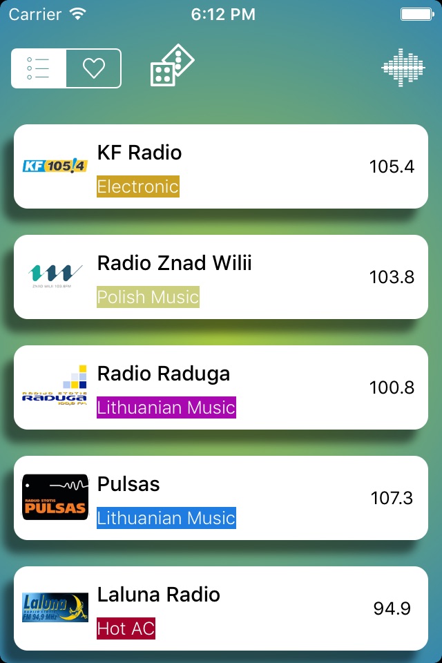 Lithuania Radio Live Player - Radiola - Lietuviškas radijas / Lithuanian Radio screenshot 2