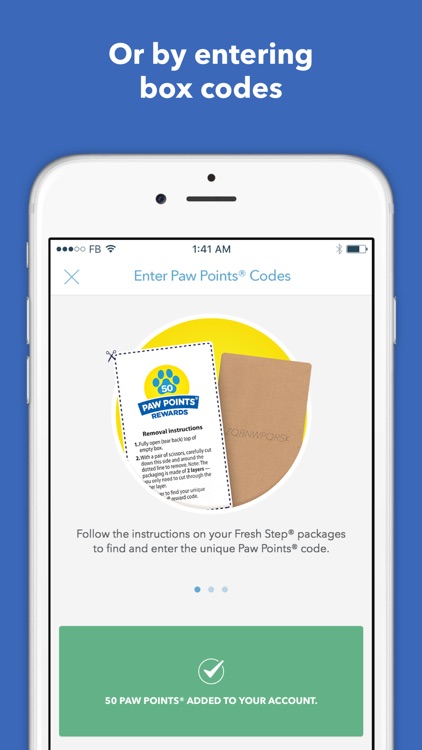 Fresh Step® Paw Points® Rewards screenshot-3