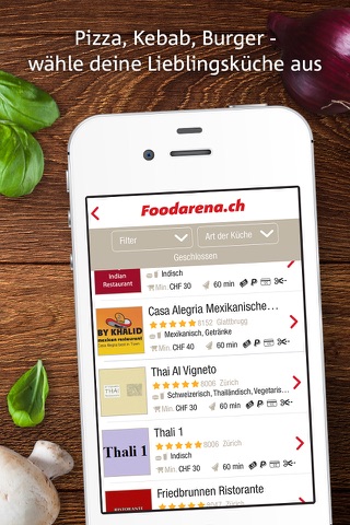 Foodarena.ch screenshot 3