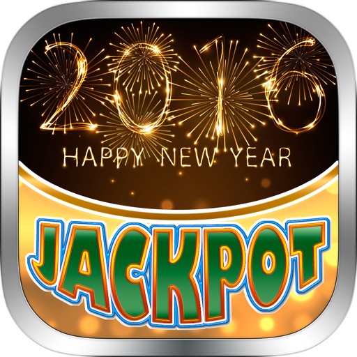 2016 Ace Happy New Year Paradise Slots - Jackpot, Blackjack, Roulette! (Virtual Slot Machine) icon