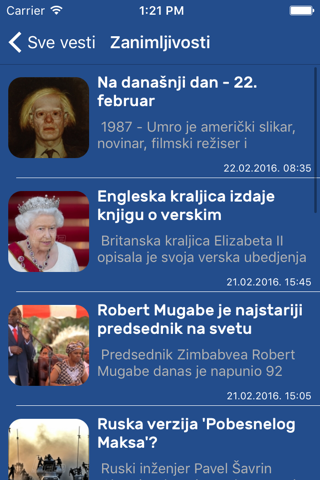 Beta News Reader screenshot 2