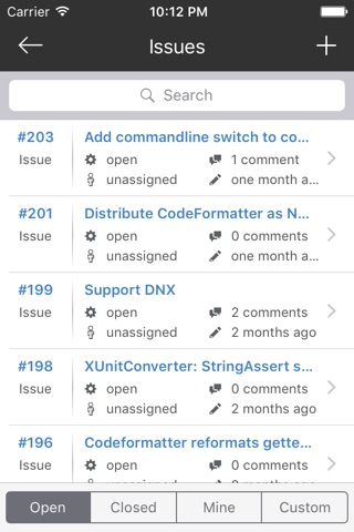 CodeHub - A Client for GitHub screenshot 4
