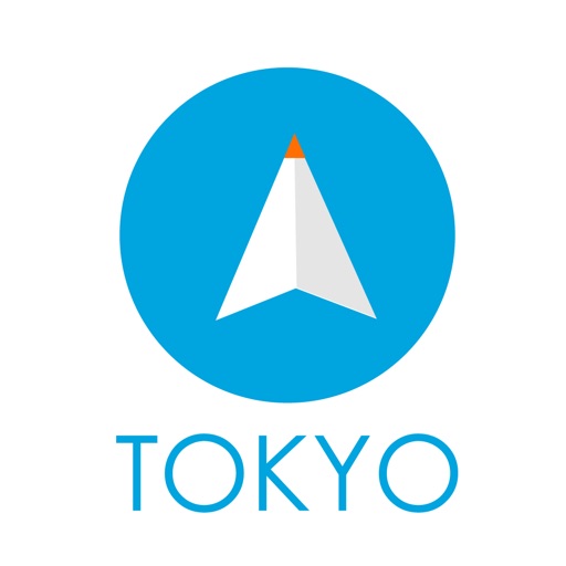 東京旅行者のためのガイドアプリ 距離と方向ナビのPilot(パイロット)