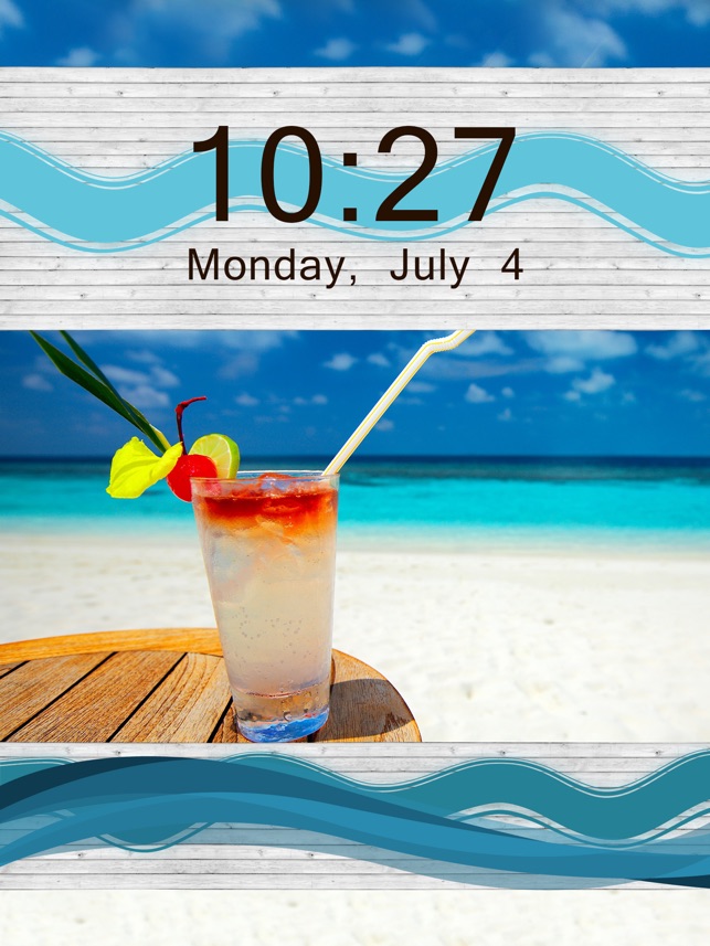 トロピカルビーチの壁紙 素晴らしいです夏バックグラウンド の 海辺の風景iphoneのための をapp Storeで