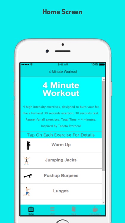 4 Minute Workouts