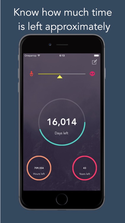 Life countdown - Live every day