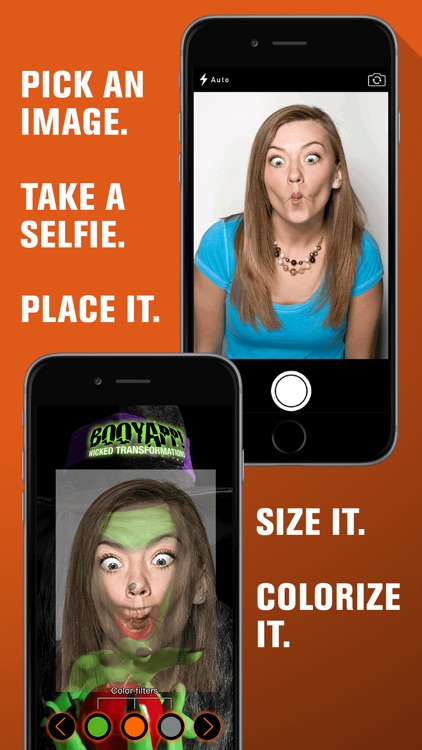 Halloween Photo Booth: Freaky Ghost Face Selfie Prank