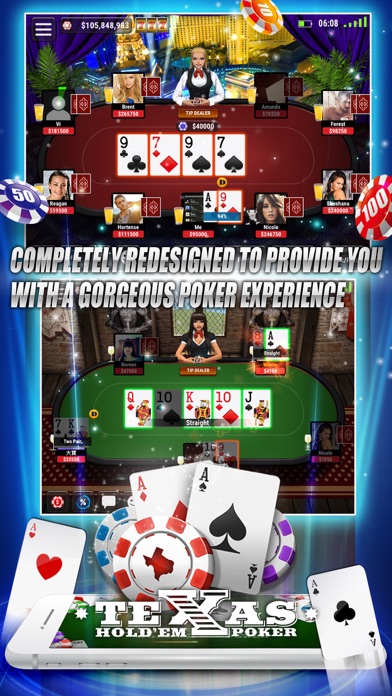 How to cancel & delete Boqu Texas Hold'em Poker - Free Live Vegas Casino from iphone & ipad 1