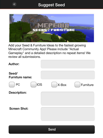 Игра Seeds & Furniture for Minecraft: MCPedia Gamer Community! Ad-Free