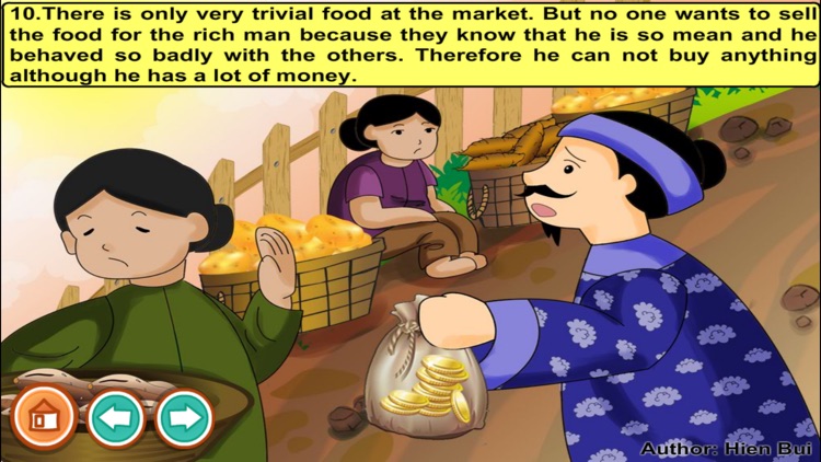 A greedy rich man (story and games for kids) screenshot-3