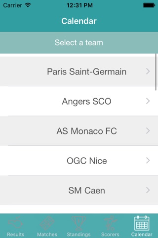 InfoLeague - French Ligue 1 screenshot 4