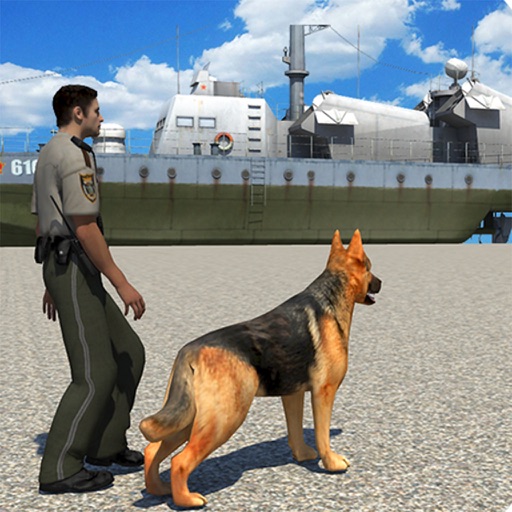 Police Dog Harbor Criminals icon