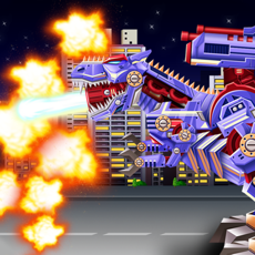 Activities of Dinosaur Robot Warrior War