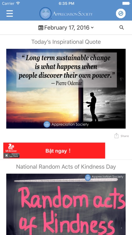 Appreciation Society