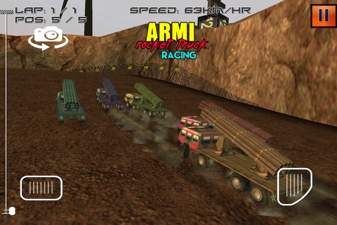 Army Rocket Truck Racing screenshot 3