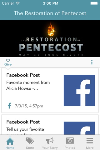 Restoration of Pentecost screenshot 2