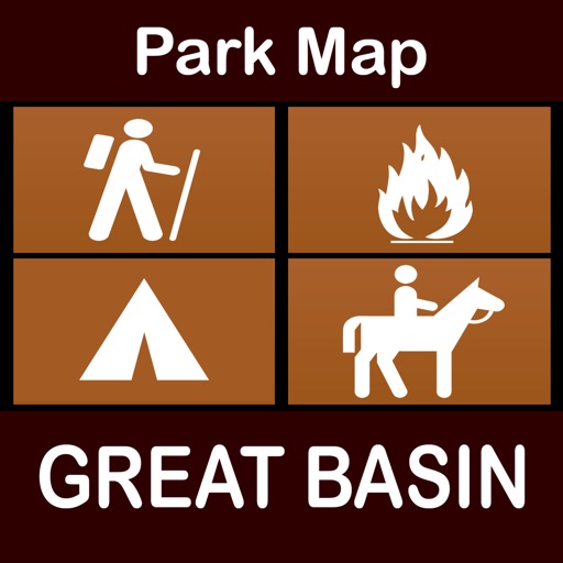 Great Basin National Park : GPS Hiking Offline Map Navigator icon