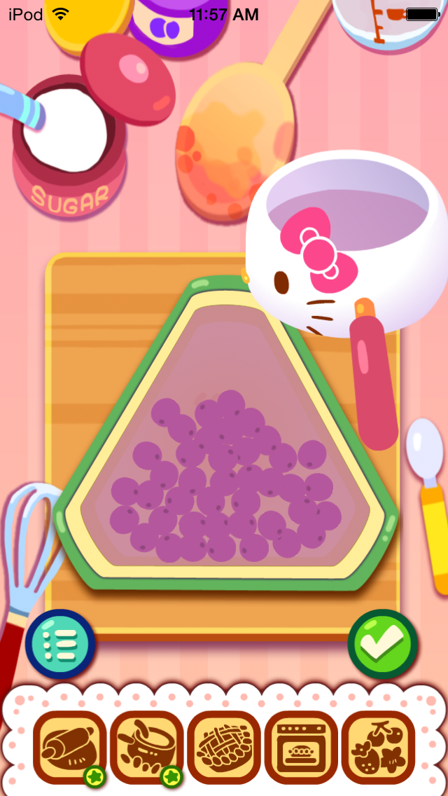 Screenshot #3 pour Les tourtes de Hello Kitty