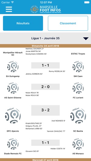 Marseille Foot Infos : toute l'actualité du club phoceen - O(圖3)-速報App