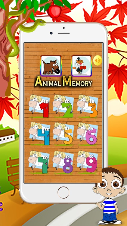 Animal Memory Game For Kids - Animal Memory