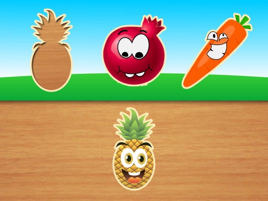 Веселое ассорти - развивающая игра для обучения детей для iPad