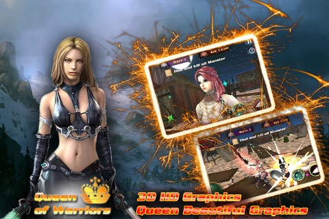 Queen Of Warriors: Heroes 3D RPG screenshot 4