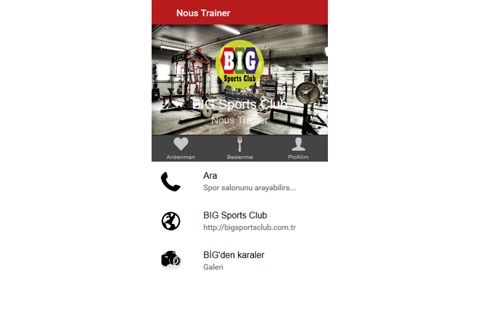 BIG Sports Club screenshot 2