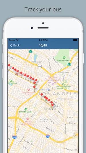 LA Lurking - Los Angeles Bus Tracker(圖2)-速報App